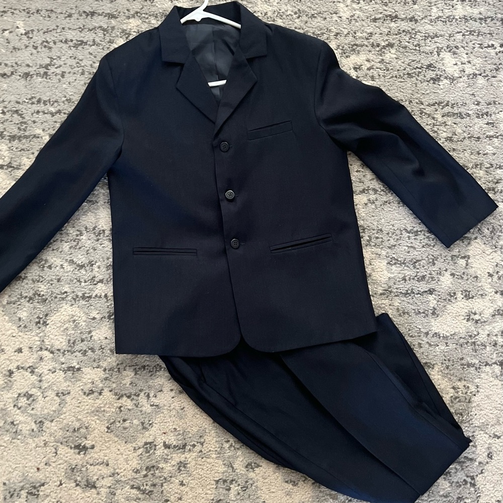 Navy blue suite